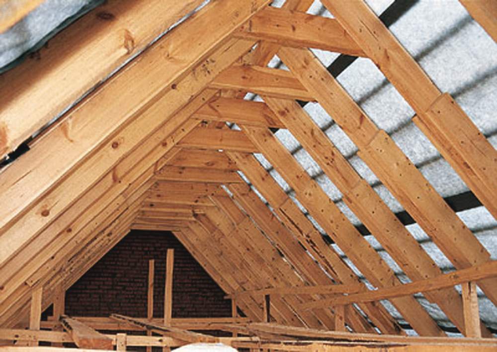 Как сделать крышу деревянного дома