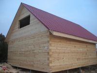 Закончилось строительство дома 8х9 с верандой 2.5м  в п. Мостовское
