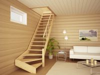 Как правильно сделать лестницу в деревянном доме