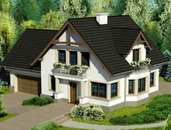 Типовой проект коттеджа ТК-204 (9,00x15,05 м) Типовой проект коттеджа ТК-204 (9,00x15,05 м)