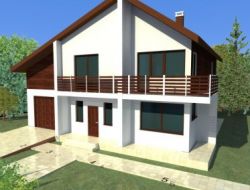 Типовой проект коттеджа ТК-258 (12,00x12,48 м) Типовой проект коттеджа ТК-258 (12,00x12,48 м)