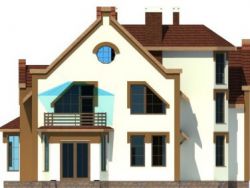 Типовой проект коттеджа ТК-264 (14,50x14,80 м) Типовой проект коттеджа ТК-264 (14,50x14,80 м)