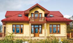 Кирпичный коттедж КК-271 (12,0 x16,0 м) Кирпичный коттедж КК-271 (12,0 x16,0 м)