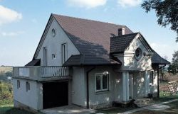 Кирпичный коттедж КК-293 (13,50x13,40 м) Кирпичный коттедж КК-293 (13,50x13,40 м)